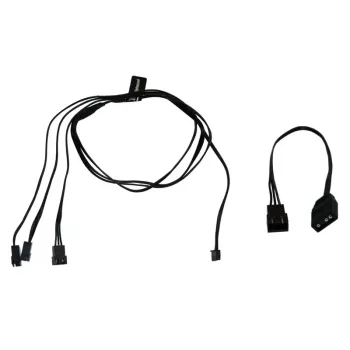 Wewnętrzny kabel zasilający Alphacool 18602 0,6 m 3-pinowy prosty