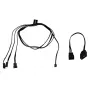 Wewnętrzny kabel zasilający Alphacool 18602 0,6 m 3-pinowy prosty