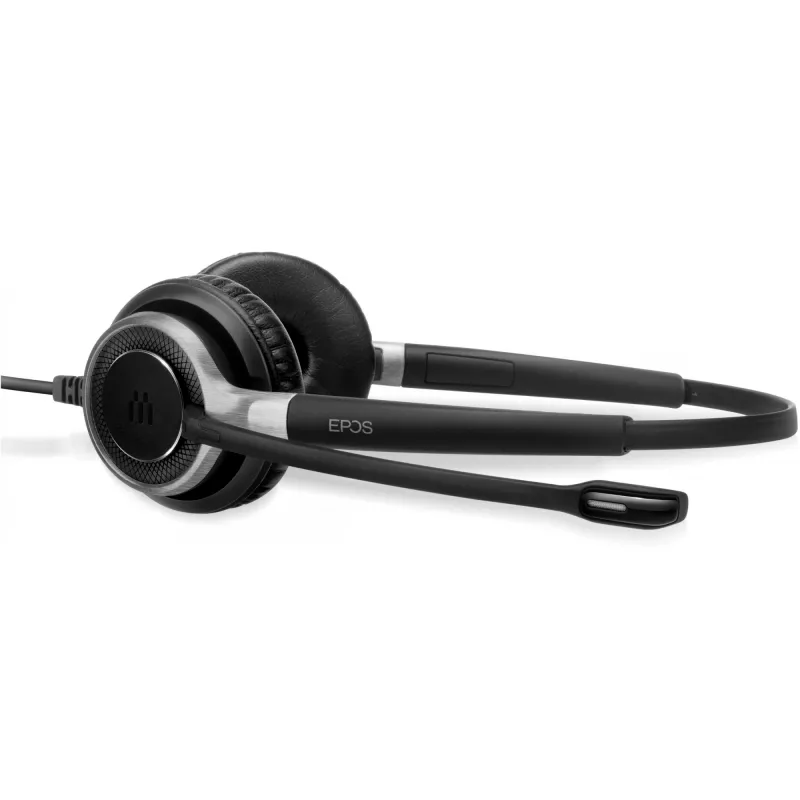 EPOS IMPACT SC 660 USB ML Zestaw słuchawkowy przewodowy nauszny do rozmów/muzyki USB Type-A Czarny, Srebrny