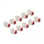 Moduł keystone DeLOCK 88115 Płaski Czerwony RJ-45 10 szt.