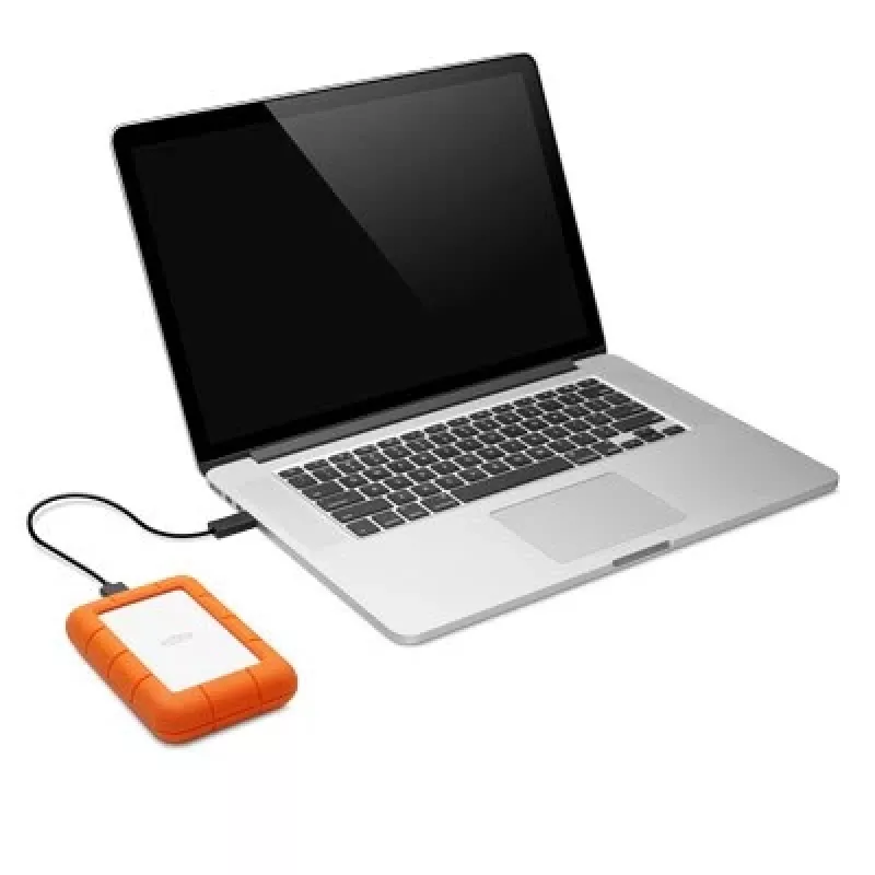 LACIE RUGGED MINI USB 3.0 2TB / Shock rain pressure resistant / 6,4cm 2,5Zoll
