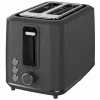 Toster elektryczny AENO ATS0001G — 2-szczelinowy, 220–240 V 50–60 Hz, 920–1080 W, 3 tryby, 7 poziomów opiekania, szary