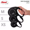 Flexi nowy CLASSIC 8 m czarna smycz dla psa automatyczna