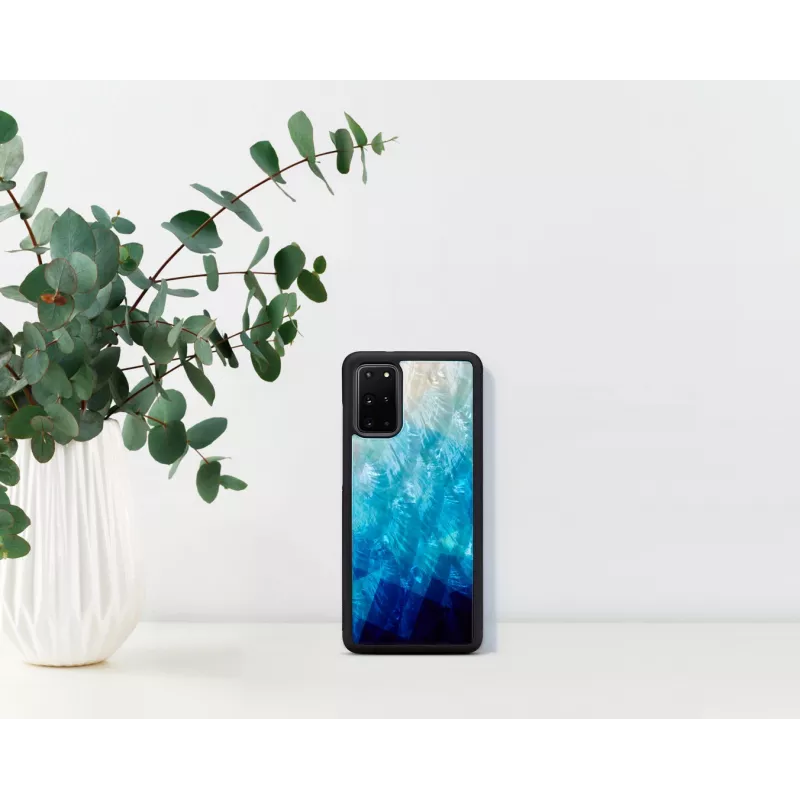Etui ochronne iKins do Samsung Galaxy S20+ — wykończenie niebieski lake Czarny