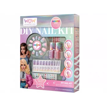 Zestaw do manicure dla dzieci Euroswan WOW00017 - pachnący zestaw do pielęgnacji paznokci