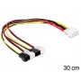 Wewnętrzny kabel zasilający DeLOCK 83343 0.3m