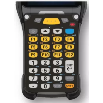 Klawiatura do urządzeń mobilnych Zebra KYPD-MC9334FNR-01, alfanumeryczna, angielska, czarna, szara, żółta