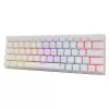 Klawiatura mechaniczna White Shark Wakizashi-2 US czerwony Switch, układ Tenkeyless/US, biała