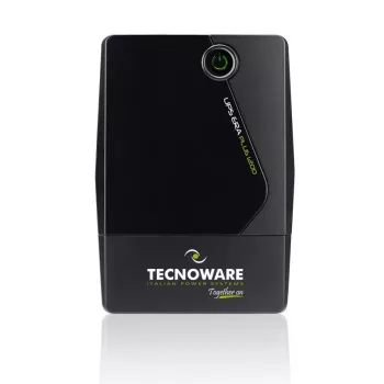 Zasilacz awaryjny TECNOWARE FGCERAPL1202SCH, 1,2 kVA / 840 W, 2 gniazda AC, Micro‑USB, szczelny kwasowo-ołowiowy, 4,5 kg