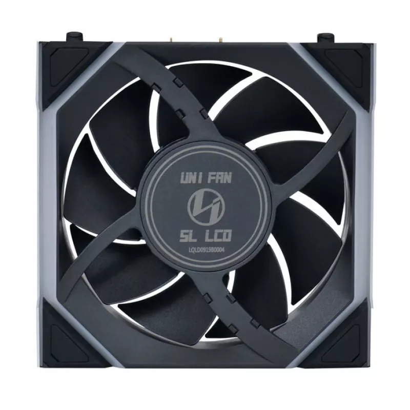 Wentylator Lian Li UNI FAN SL Wireless LCD 120 Czarny 3 szt.
