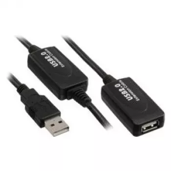 Kabel USB Kindermann 5771000115 USB 2.0 15 m Czarny
