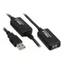 Kabel USB Kindermann 5771000115 USB 2.0 15 m Czarny