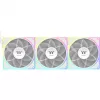 Zestaw wentylatorów chłodzących THERMALTAKE TOUGHFAN EX 140 ARGB Sync biały — 140 mm, 3 szt.