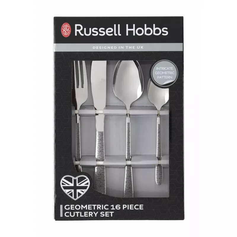 Zestaw sztućców Russell Hobbs BW04303EU7 24 szt. stal nierdzewna – widelce, noże, łyżki