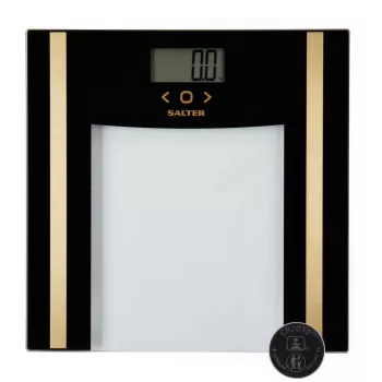 Waga łazienkowa Salter SA00550BGCFAS Glass Analyser czarno-złota