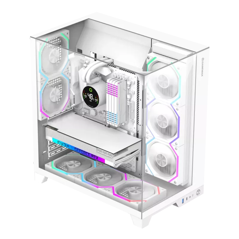 Gamemax | Obudowa | INFINITY PRO WH | ATX