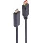 Adapter kabla wideo ShiverPeaks BS10-71045 DisplayPort HDMI 3 m czarny