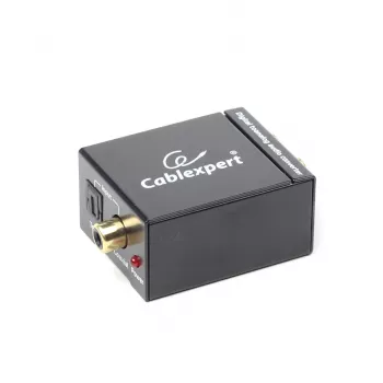 Gembird DSC-OPT-RCA-001 konwerter audio Czarny
