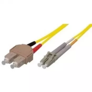 Tecline exertis Connect - Kabel krosowy - SC Single-Modus (M) do LC Single-Modus (M) - 2 m - Światłowód - 9/125 mikrometra - OS2 - Żółty (39989602)