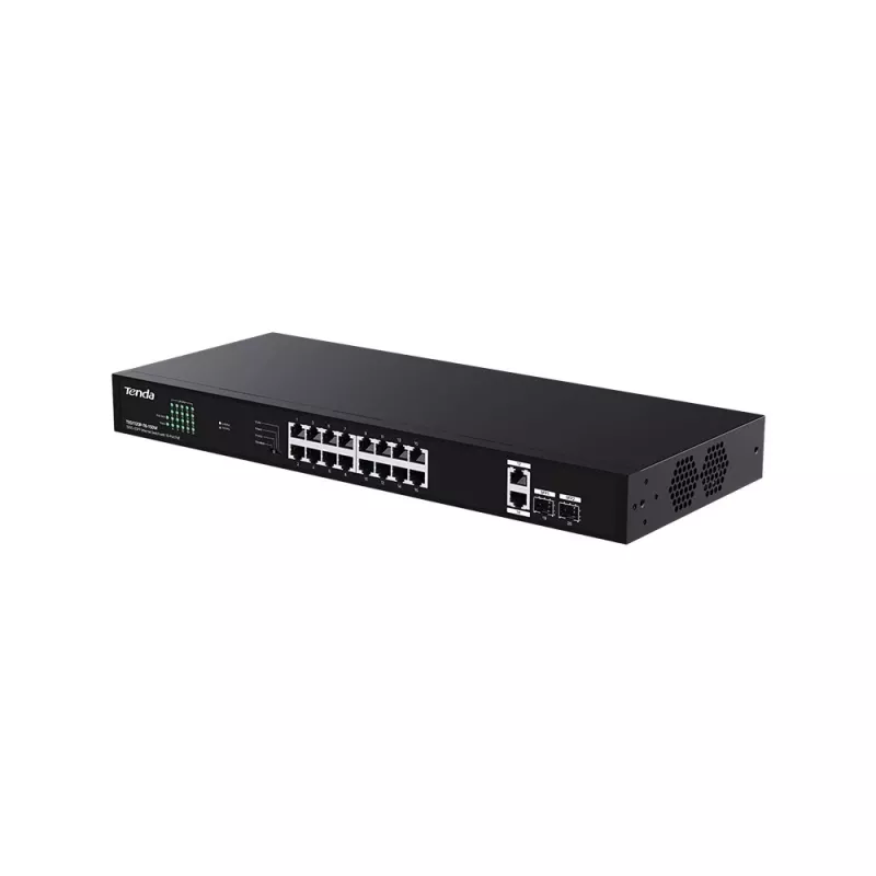 Switch TENDA TEG1120P-16-150W PoE+ Gigabit 16x 1Gb/s, budżet PoE 135W