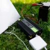 Przetwornica napięcia zielony Cell INV15 3000W DC 12V na AC 230V, port USB, aktywne chłodzenie, czarny