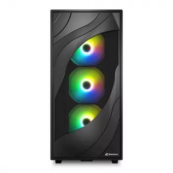 Sharkoon REBEL C80G RGB Midi Tower Czarny