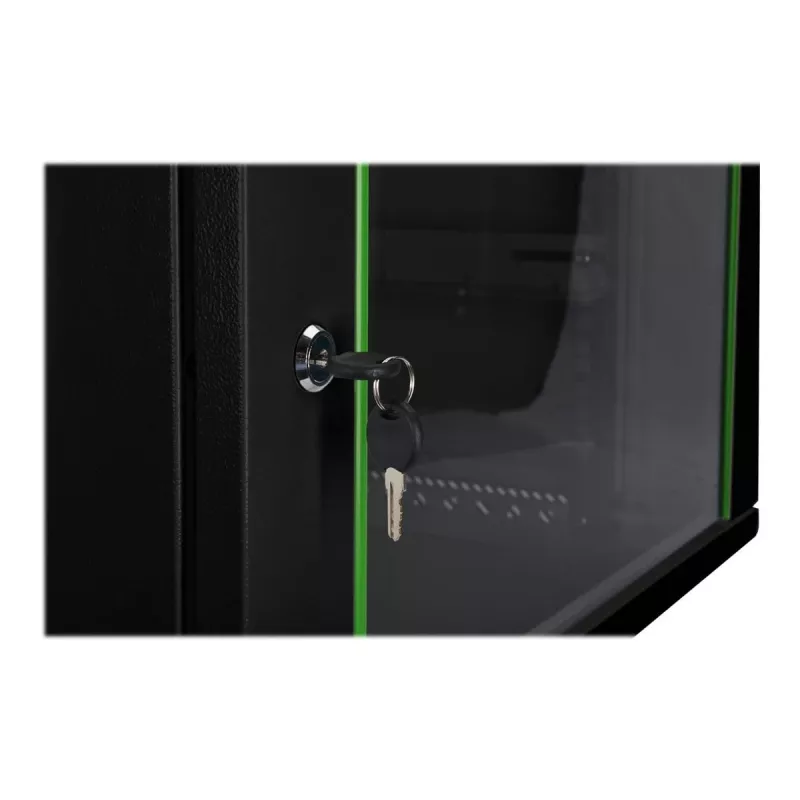 DIGITUS Dynamic Basic DN-19 16-U-EC-SW - Szafa - Szafa sieciowa - przeznaczona do montażu na ścianie - RAL 9005 - 16U - 48,3 cm (19 inch)