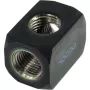 Alphacool HF Anschlussterminal TEE T-Stück Rund G1/4 - Deep Black (17030)