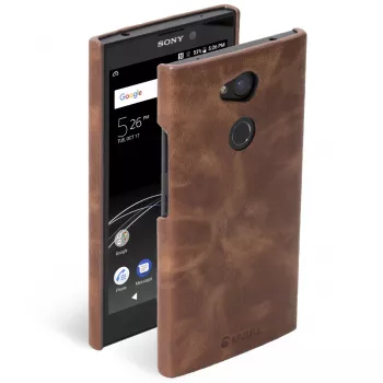 Pokrowiec Krusell Sunne do Sony XPERIA L2 14 cm (5,5 cala) brązowy