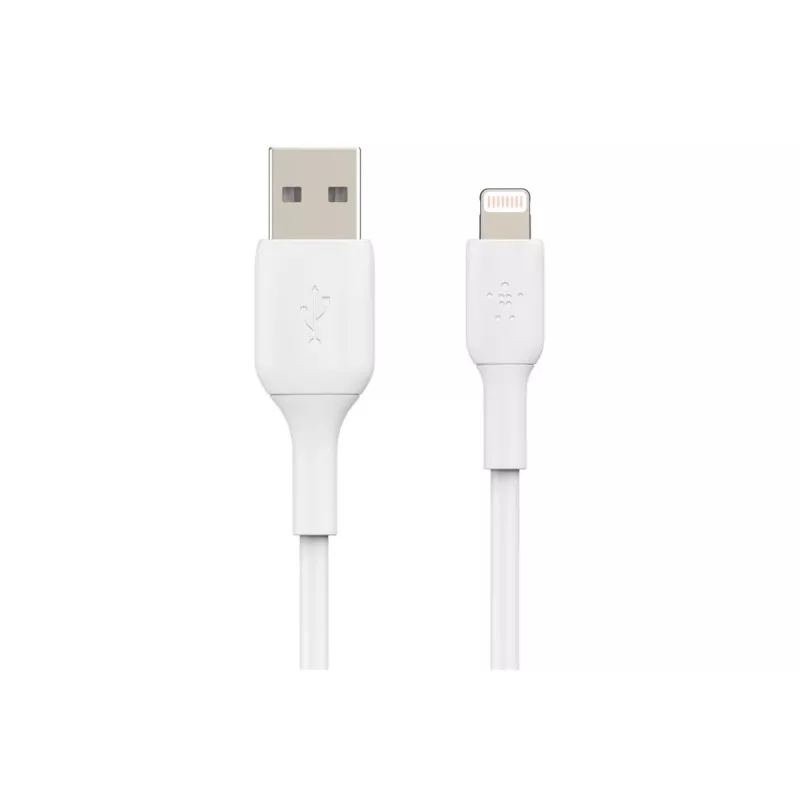 Belkin PVC USB-A do Lightning 2m Biały