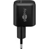 Zestaw do ładowania USB-C GOOBAY 74774 — ładowarka 65 W z kablem tekstylnym USB-C 1 m