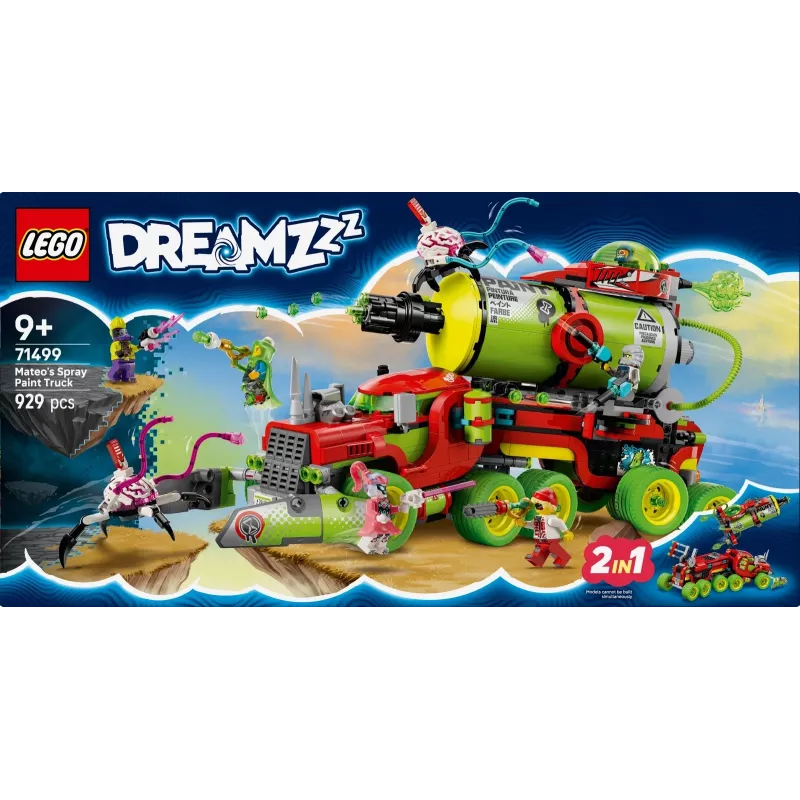 LEGO DREAMZZZ 71499 Mateo's Spray Paint Truck