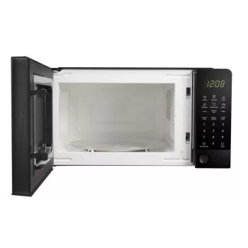 Kuchenka mikrofalowa solowa ESPERANZA EKO009 — 700 W, 20 L, wyświetlacz LED, sterowanie dotykowe, szklany talerz obrotowy 24,5 cm, czarna