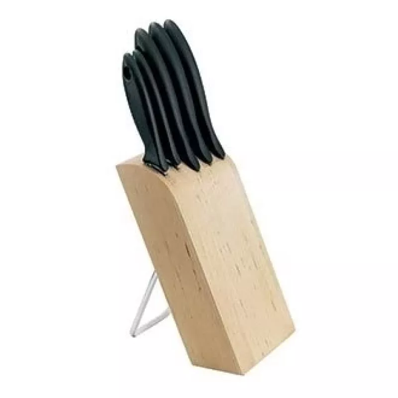 Slot knife block Fiskars Knife block with 5 knives