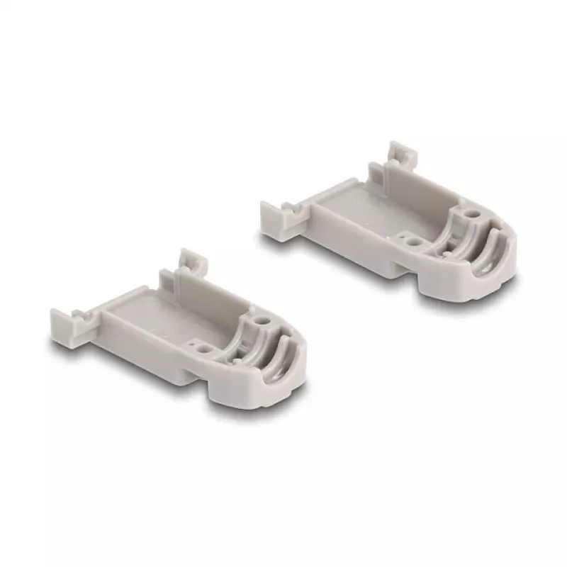 DELOCK Obudowa D-Sub 9-pin z uszczelkami gumowymi, plastikowa, czarna/szara, 41,6×31,6×19,8 mm