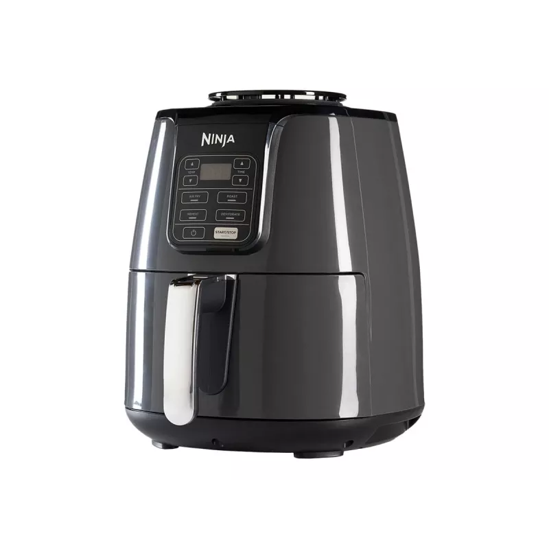Ninja AF100 Pojedyncza 3,8 L Wolnostojąca 1550 W Frytkownica na gorące powietrze Czarny