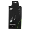 Kabel USB 2.0 zielony Cell KABGC23, USB A – Micro-USB B, 0,3 m, czarny