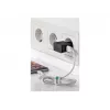 Wentronic goobay Ładowarka Dual USB - Zasilacz - 12 Wat - 2,4 A - 2 Porty wyjściowe (USB) - Czarny (44951)