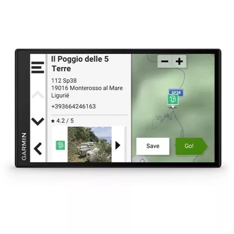 Garmin Camper 795 System nawigacyjny Przenośny / Stały 17,6 cm (6,95 inch) TFT Ekran dotykowy 239,6 g Czarny (010-02747-10)