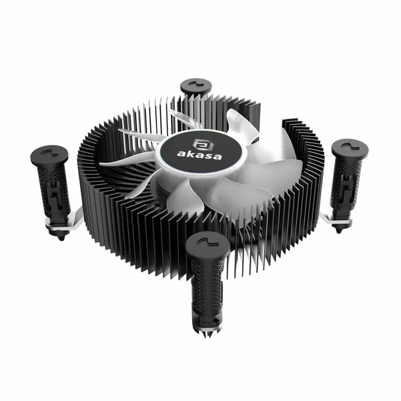 Chłodzenie powietrzne Akasa AK-CC6615BP01 Czarny 600-3000 RPM Dual ball bearing