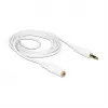 Kabel audio 3,5 mm M-F DeLOCK 83767 2 m biały