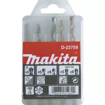 Zestaw wierteł Makita - 5 sztuk - 5 mm 6 mm