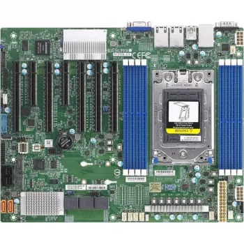 Super Micro SUPERMICRO H12SSL-CT - Płyta główna - ATX - Socket SP3 - USB3.0 - 2 x 10 Gigabit LAN - Zintegrowana grafika (MBD-H12SSL-CT-B)