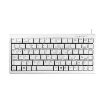 Klawiatura CHERRY Compact, Combo (USB + PS/2) biurowa USB + PS/2 QWERTY Szary