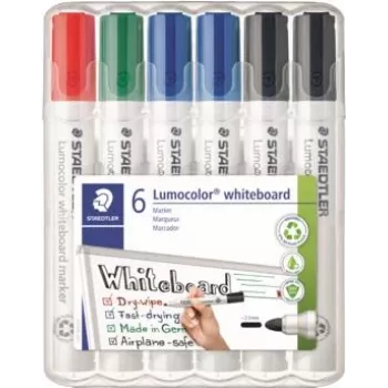 Marker do tablic suchościeralnych Staedtler 351 WP6 X, różne kolory, końcówka 2,0 mm
