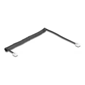 Kabel telefoniczny DeLOCK 90202 2 m Czarny