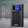 UPS QOLTEC Pure Sine Wave 3kVA 2400W z AVR i wyświetlaczem LCD