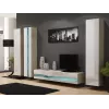 Cama regał VIGO NEW 180/40/30 sonoma/biały połysk