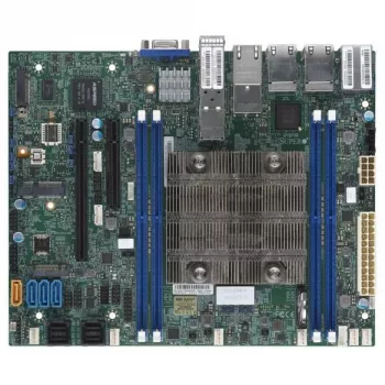 Supermicro - X11SDV-8C-TP8F - Płyta główna - FlexATX - Intel Xeon D-2146NT USB 3.0 4 x Gigabit LAN 4 x 10 Gigabit LAN Wbudowana grafika