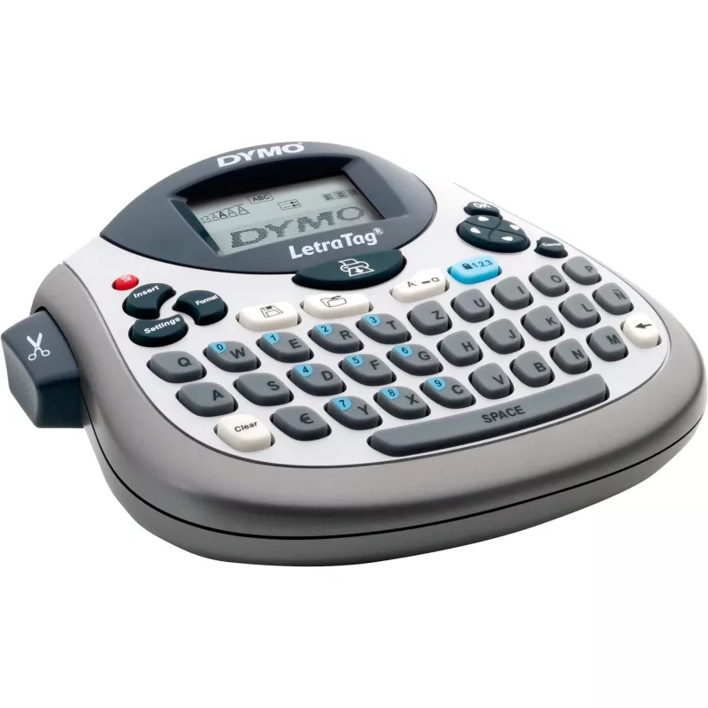 Dymo LetraTag LT-100T z klawiaturą QWERTZ, ręczna termiczna drukarka etykiet